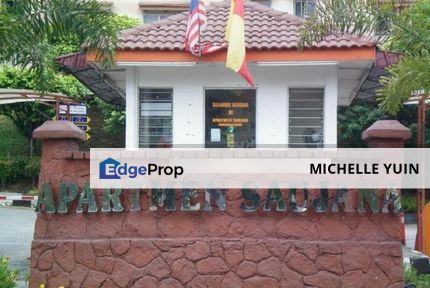 Saujana Apartment Damansara Damai Petaling Jaya 2nd floor Low Downpayment, cashback, Selangor, Damansara Damai