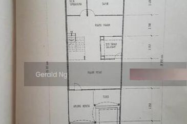 Terrace house at Taman Tun Dr Ismail