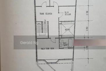 Terrace house at Taman Tun Dr Ismail