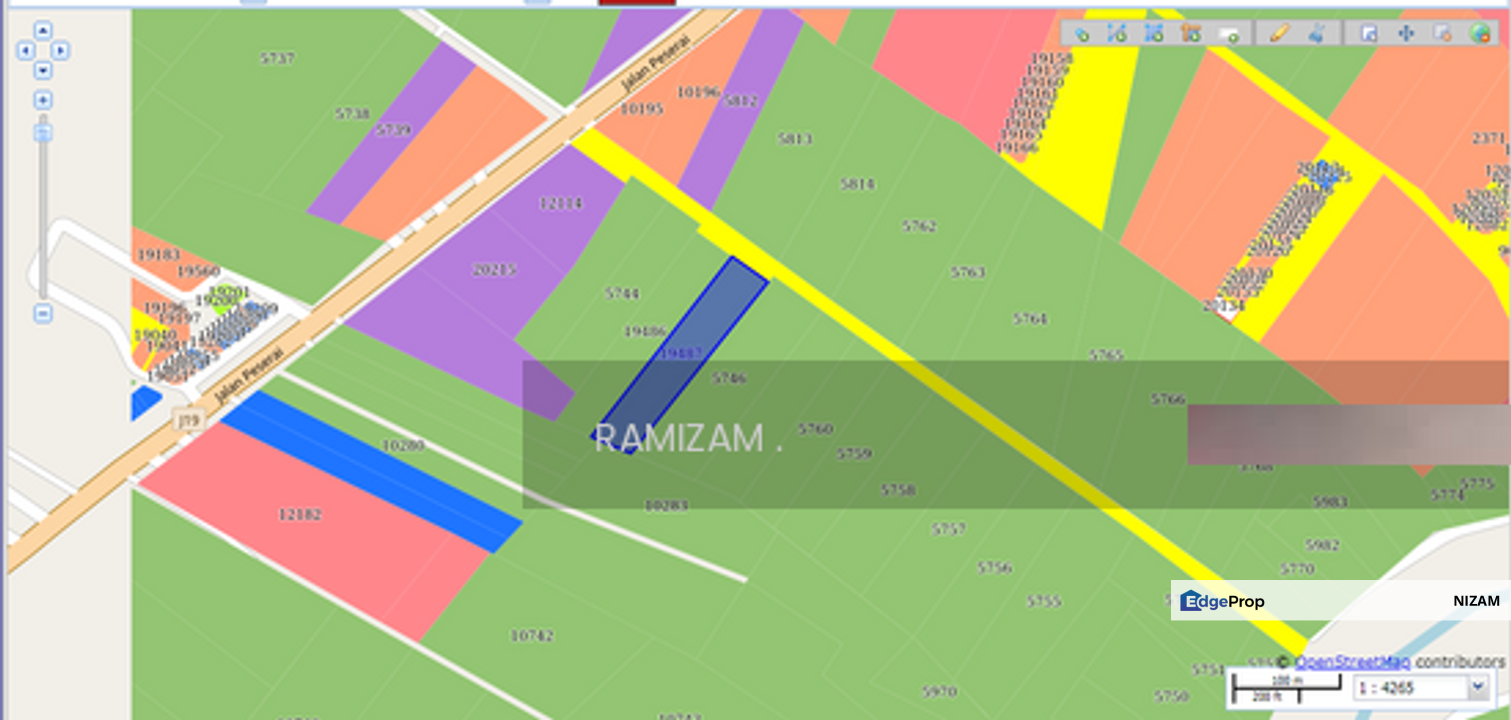 2.2 Acres Agricultural Land (Near Town) Parit Sulong, Parit Sentang, Batu Pahat Johor For Sale, Johor, Batu Pahat