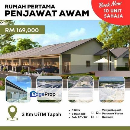 1 Tingkat Taman Perwira Tapah Perak Lppsa, Perak, Tapah