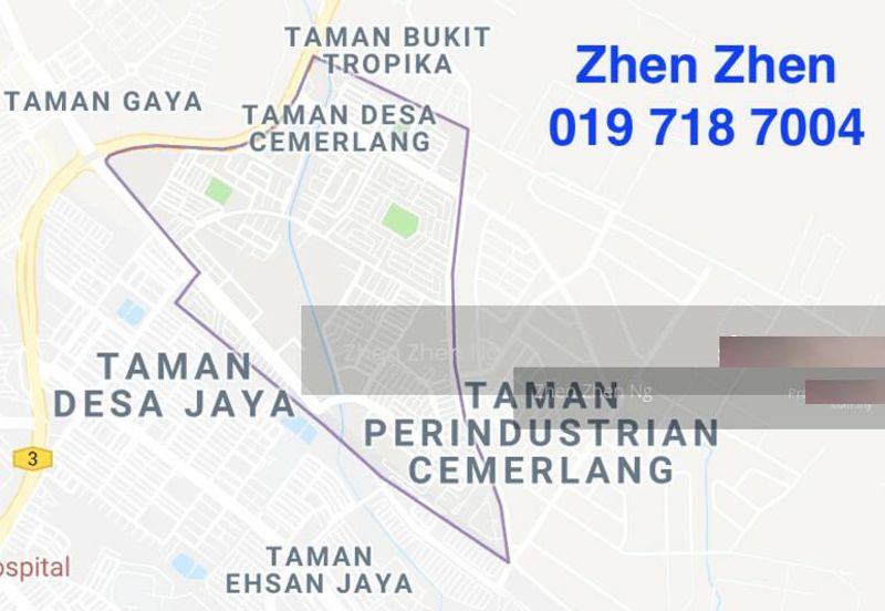 Desa Cemerlang, Ulu Tiram, Iskandar Malaysia, Industrial Land For Sale