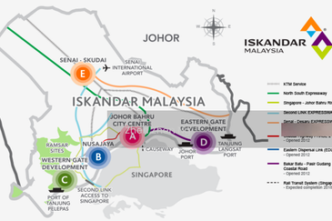 MEDIUM INDUSTRY Industrial Land For Sale in Iskandar Puteri, Gelang Patah Freehold 3 acres Flat Land