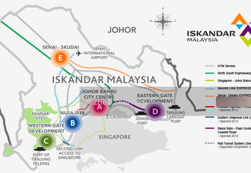 MEDIUM INDUSTRY Industrial Land For Sale in Iskandar Puteri, Gelang Patah Freehold 3 acres Flat Land