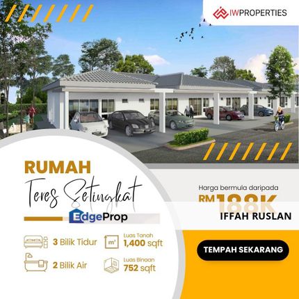 RUMAH TERES 1 TINGKAT BAWAH RM200K, LIMITED UNIT, Kedah, Gurun