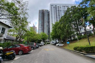 Retail Space with pool view at Mont Kiara