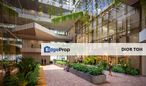 Penthouse Office Units linked to LRT 3 station @ The Capitol, Damansara., Selangor, Bandar Utama