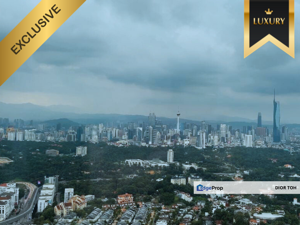 Panoramic  View of the KL City Skyline @ Pavilion Damansara Heights. Next to Pavilion Damansara Heights Mall., Kuala Lumpur, Damansara Heights