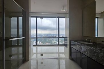 Panoramic  View of the KL City Skyline @ Pavilion Damansara Heights. Next to Pavilion Damansara Heights Mall.