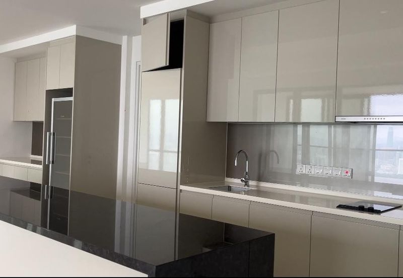 Panoramic  View of the KL City Skyline @ Pavilion Damansara Heights. Next to Pavilion Damansara Heights Mall.