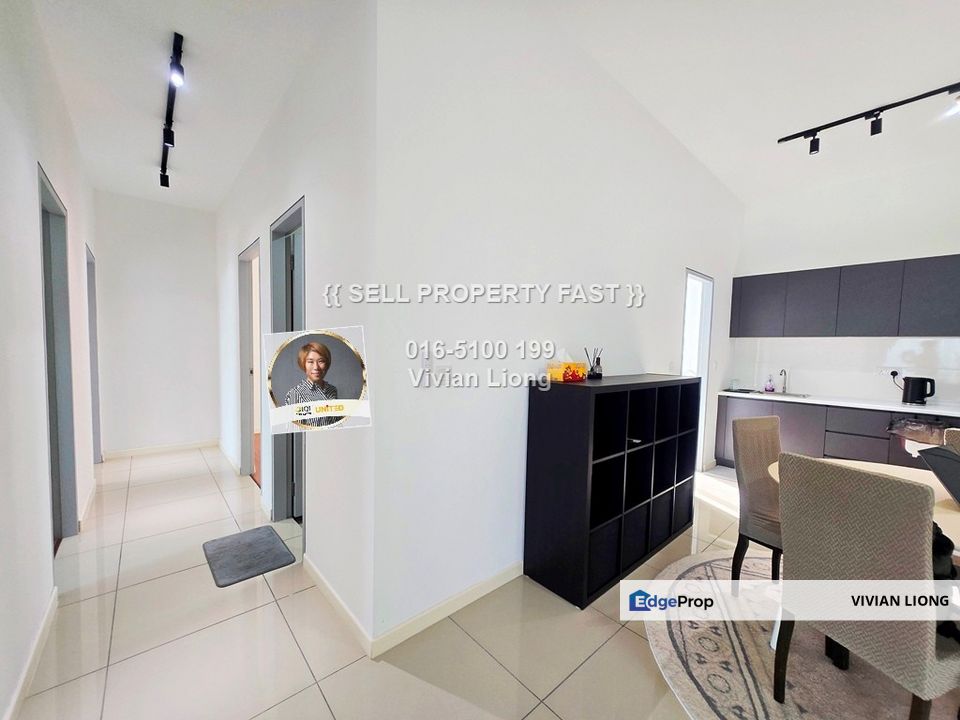 RUMBIA Residence @ ARI PERMAISURI, Cheras, Kuala Lumpur l Condominium CORNER unit with Fully Furnished For Rent, Kuala Lumpur, Cheras