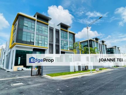 [Premium Lot] [Prime Location] 1.5storey Semi Detached/ Warehouse @ Puchong Industrial Park Sale!!!, Selangor, Puchong