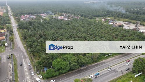 Jenjarom batu 15, Banting, Main road frontage, industrial zone Land, Selangor, Jenjarom