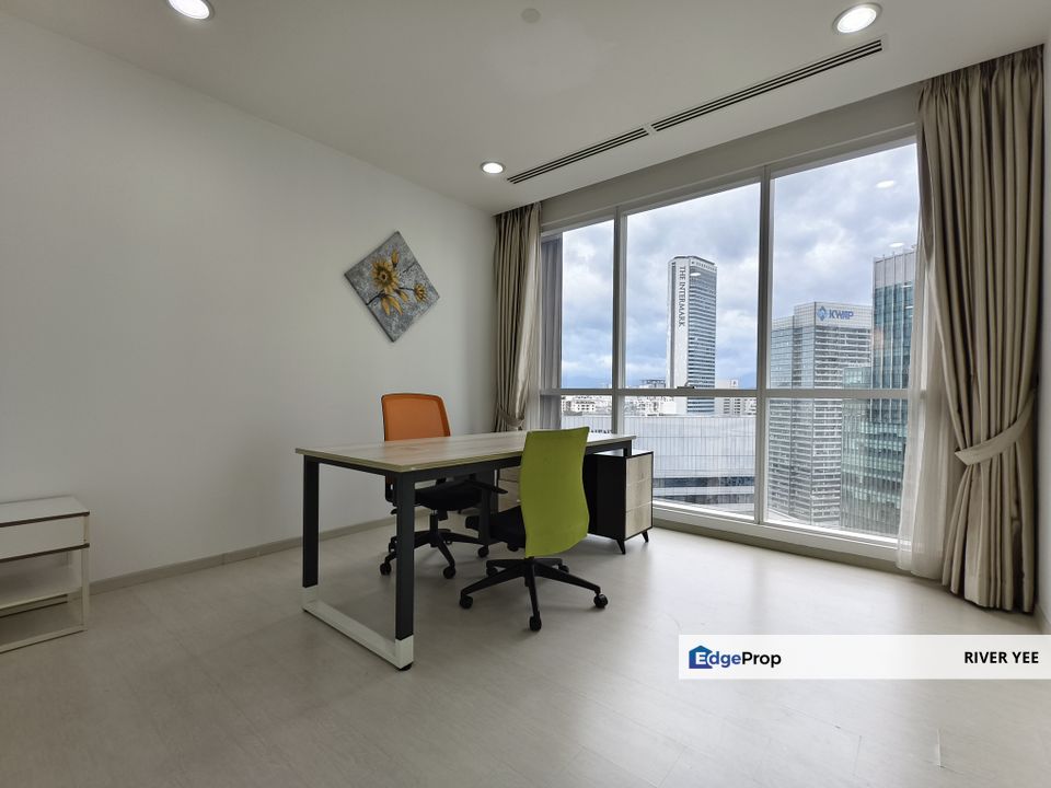 KLCC Office Binjai 8 Premium Soho, Fully Fitted, 1 Room with Pantry, MRT & LRT Ampang Park, Next to Jalan Tun Razak, Kuala Lumpur, KLCC