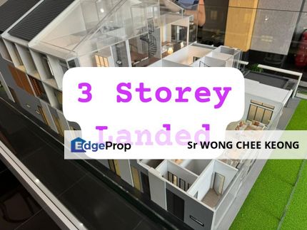 super New 3 storey Freehold Super Link House 2, Kuala Lumpur, Kuchai Lama