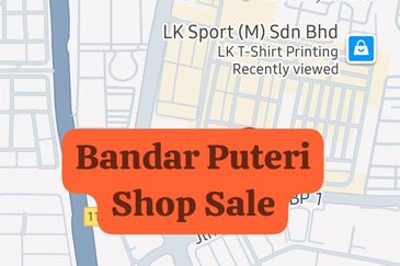 Bandar Puteri 5 Puchong shop x