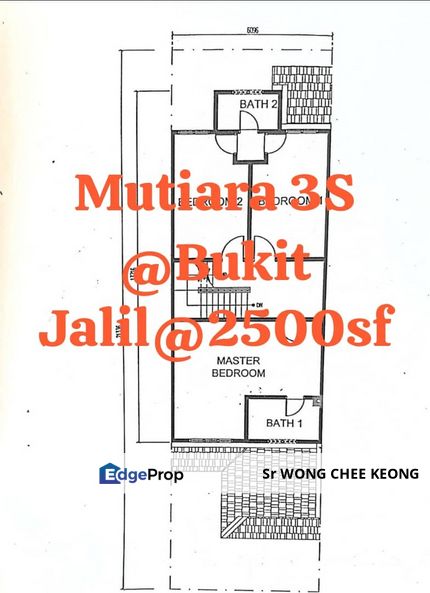 Mutiara Bukit Jalil 3 Storey Link House For Sale cheap , Kuala Lumpur, Bukit Jalil