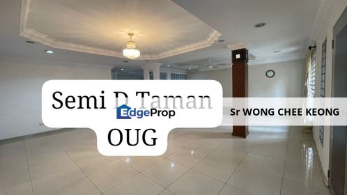 Semi Detached Taman OUG Happy Garden Overseas Union Garden for sale , Kuala Lumpur, Taman OUG