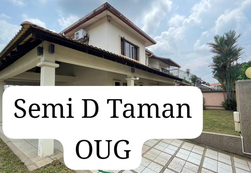 Semi Detached Taman OUG Happy Garden Overseas Union Garden for sale 