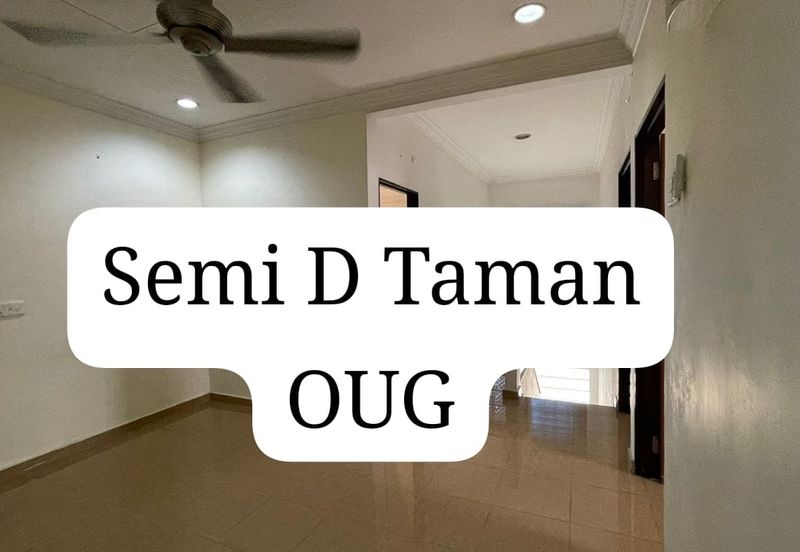 Semi Detached Taman OUG Happy Garden Overseas Union Garden for sale 