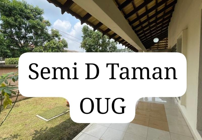 Semi Detached Taman OUG Happy Garden Overseas Union Garden for sale 