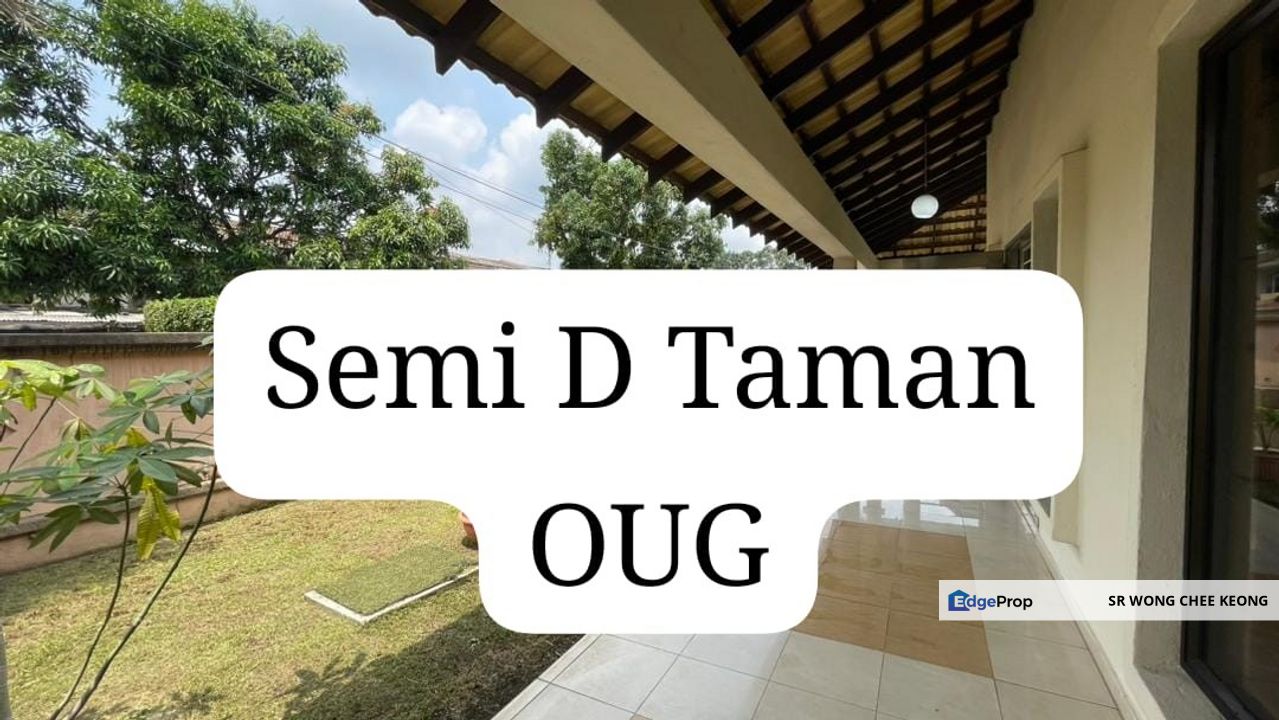 Semi Detached Taman OUG Happy Garden Overseas Union Garden for sale , Kuala Lumpur, Taman OUG