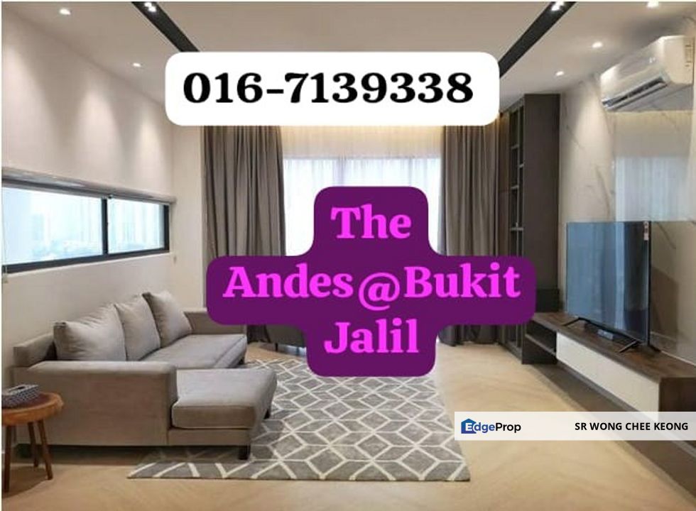 The Andes Condo Villa @ Bukit Jalil @ corner unit x 55, Kuala Lumpur, Bukit Jalil