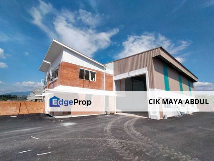 1 1/2 STOREY SEMI-D NEW FACTORY, Rasa, Selangor, Rasa