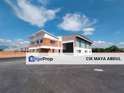 NEW FACTORY 1.5 STOREY SEMI-D BIG LAND AREA, Rasa, Selangor, Rasa