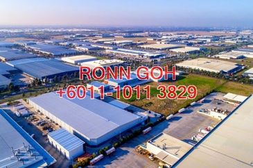 KAPAR - 1.45 ACRES INDUSTRIAL LAND ( FOR RENT )