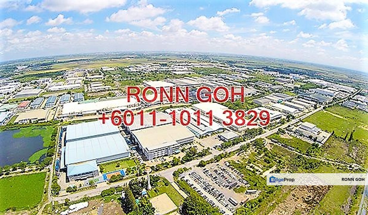 * RAWANG : 10 ACRES FACTORY LAND ( FOR SALE ), Selangor, Rawang