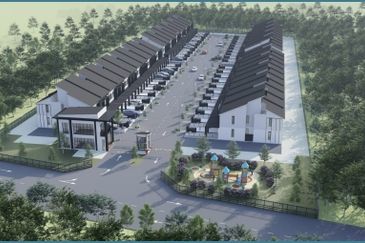 Rumah Landed Bukit Puchong - townhouse