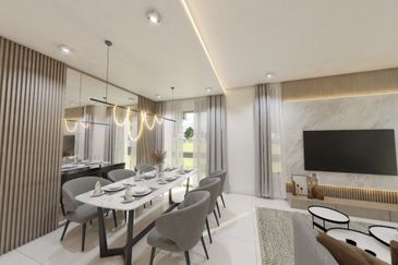 Rumah Landed Bukit Puchong - townhouse