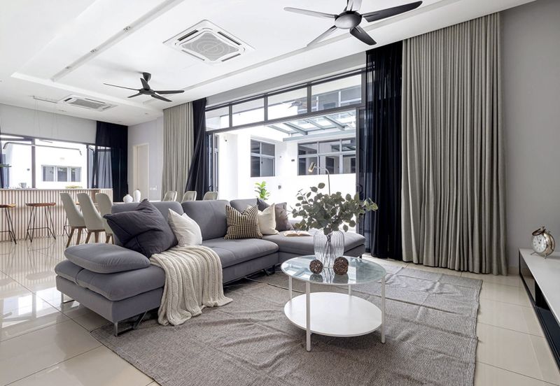  2-STY AFFORDABLE LINKHOUSE WITH GARDEN HOME CONCEPT