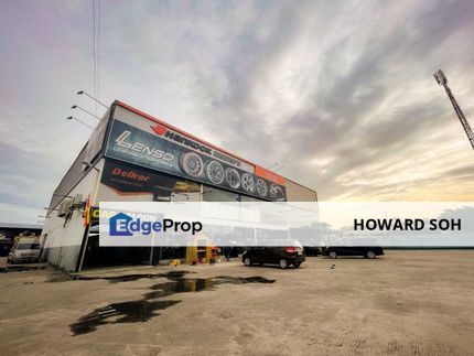 Big land area, factory/warehouse face mainroad, Selangor, Klang