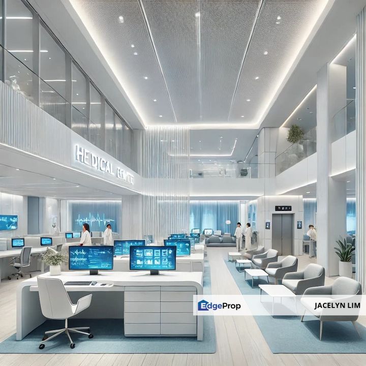 4 Sty Detached Commercial Building Facing Main Road  @ Bandar Ainsdale for Sale, Negeri Sembilan, Seremban