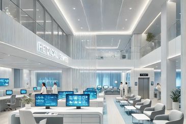 4 Sty Detached Commercial Building Facing Main Road  @ Bandar Ainsdale for Sale