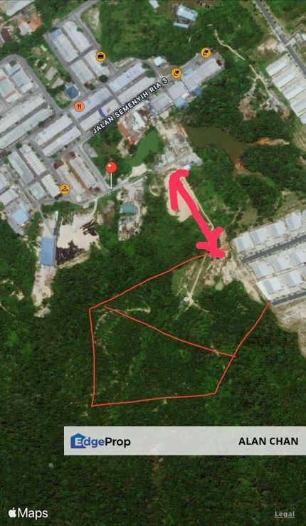 Agricultural Land Industry Zoning at Sungei Lalang, Semenyih for sale, Selangor, Semenyih