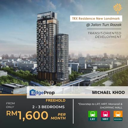 New LANDMARK Freehold Condo @KLCC , TREC Zouk, Kuala Lumpur, Pudu