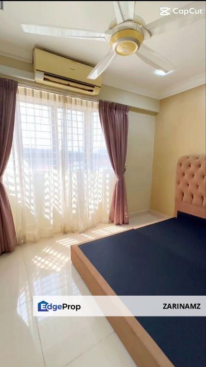 Near LRT! Fully Furnished! Putra Villa Condominium, Taman Melati for Rent!, Kuala Lumpur, Gombak