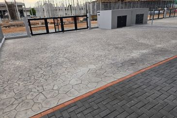 2 Storey End Lot Terraced Factory Esteem Business Park @ Meru, Klang