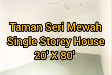 Taman Seri Mewah House For Sale Single Storey 20' x 80'