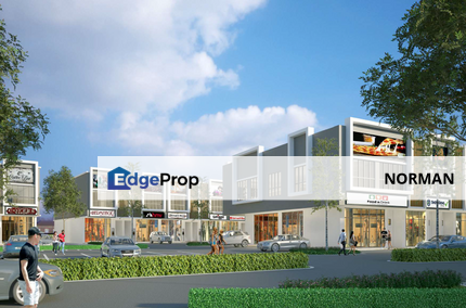 BESIDE MAINROAD [MERCHANT SQUARE NEW LAUNCH SHOP OFFICE] Total 70 units beside Econsave Mall for Sale, Negeri Sembilan, Seremban