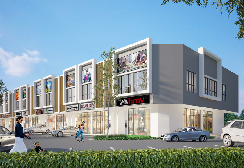 BESIDE MAINROAD [MERCHANT SQUARE NEW LAUNCH SHOP OFFICE] Total 70 units beside Econsave Mall for Sale