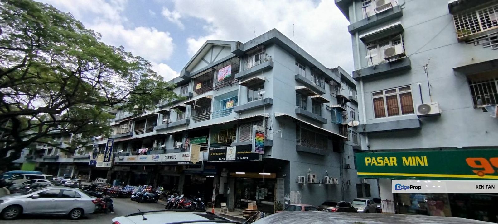 Kuchai Lama Entrepreneurs Park Shop Apartment Corner Unit for Sale ( Below Bank Value ), Kuala Lumpur, Kuchai Lama