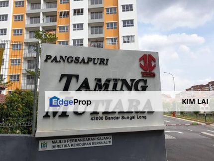 Pangsapuri Taming Mutiara Bandar Sungai Long  Cheras Selangor Apartment New Unit, Selangor, Bandar Sungai Long