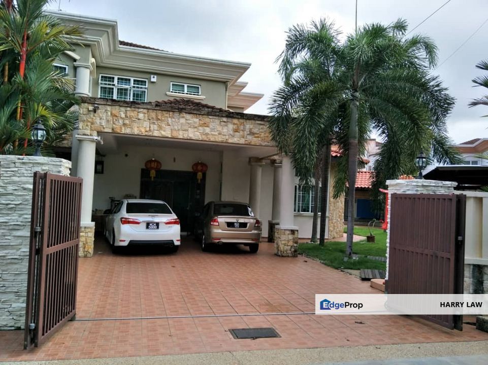 Taman Jati Melaka Baru Batu berendam double storey Semi D 5,780sqf land ...