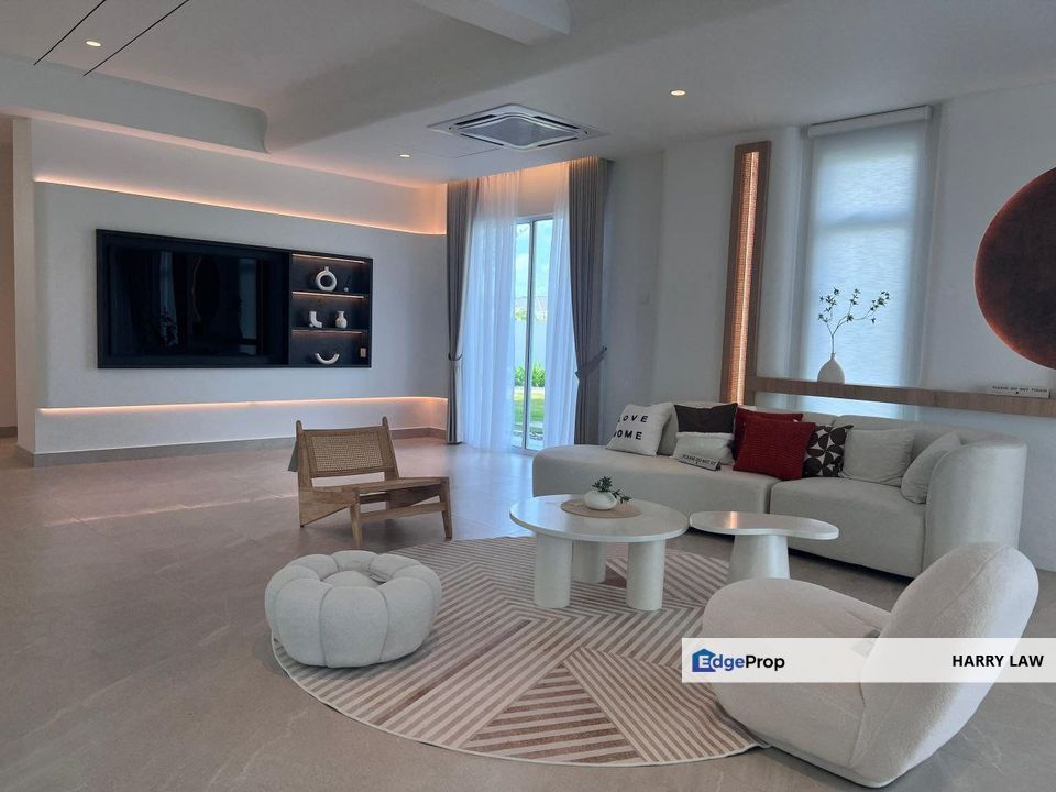 40x80 Semi D Taman Bertam Height Club House Freehold Gated Guarded non bumi, Melaka, Bertam Ulu