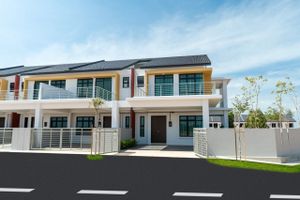 New project 1K Residence @ Taman one krubong 22x70 Double Storey ...
