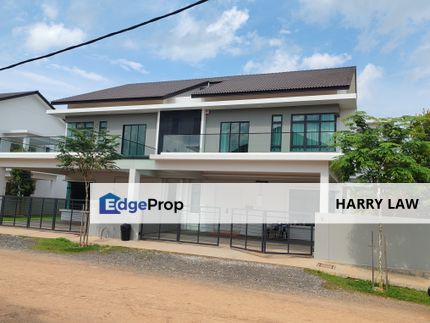 Cheng / Taman Satu Krubong 40x80 Semi D Freehold Gated Guarded Swimming Pool non bumi & bumi available , Melaka, Krubong